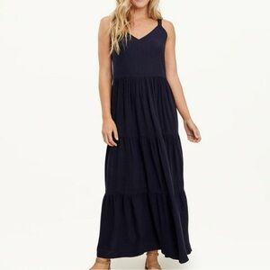 Splendid Navy Maxi Dress